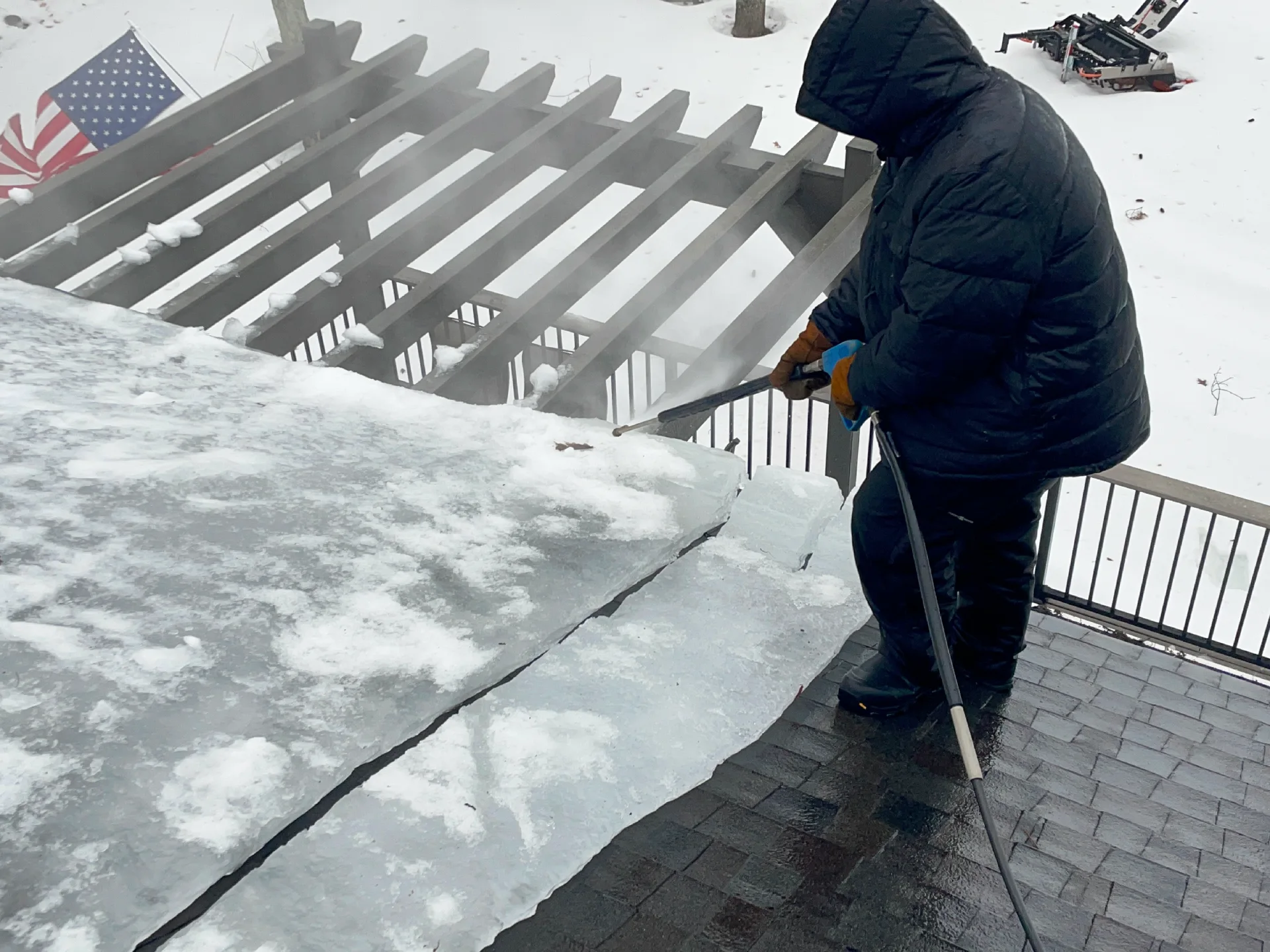 IA ice dam removal service