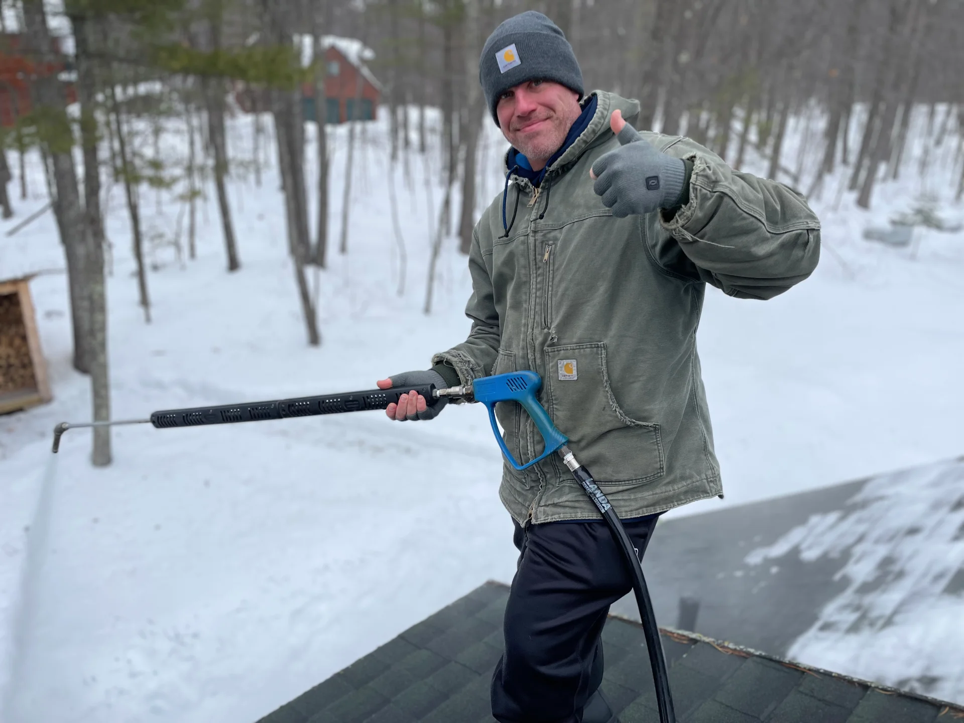 Ice dam steaming CEO, Author, ice dam removal expert