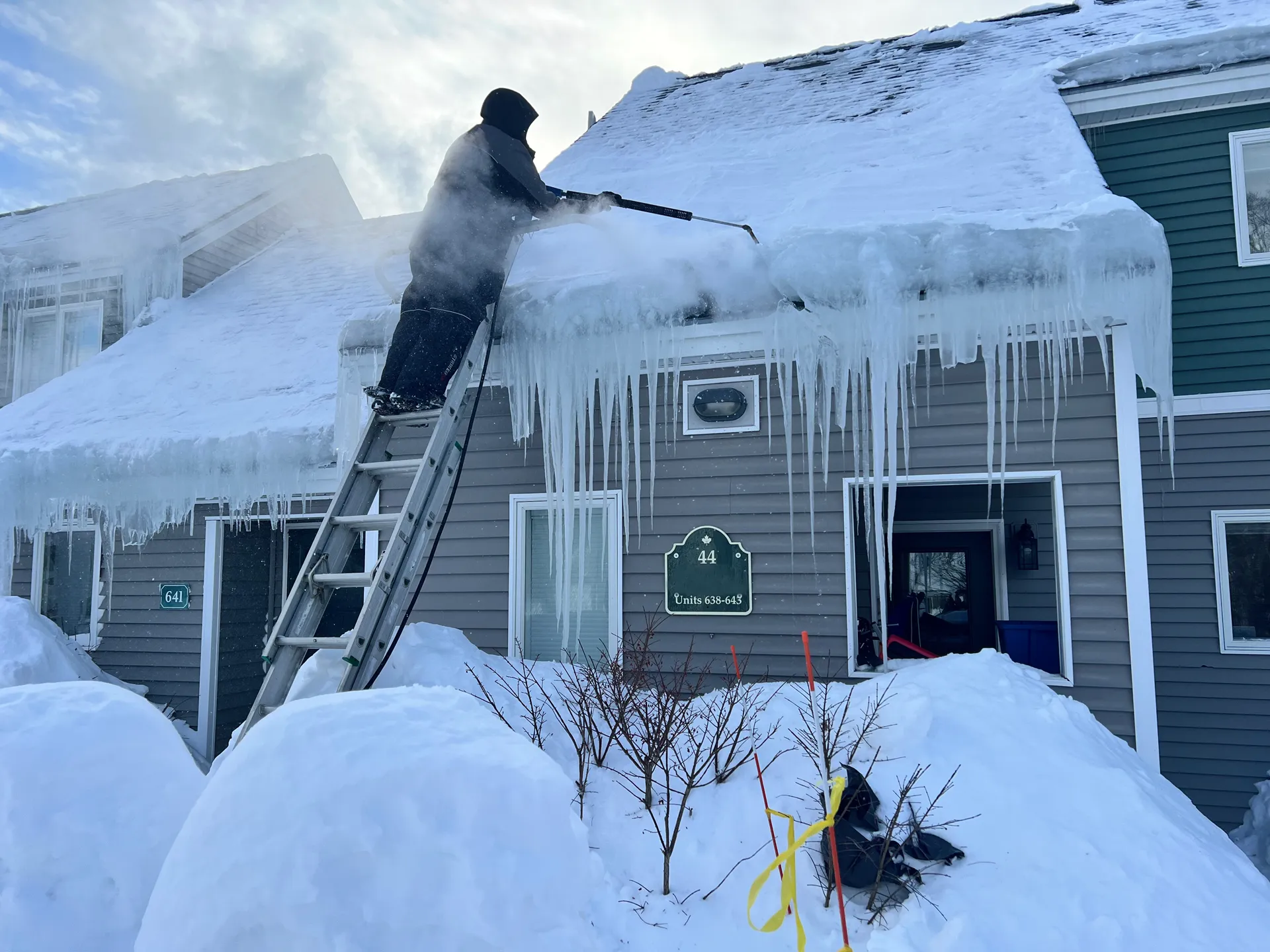 ID ice dam removal service