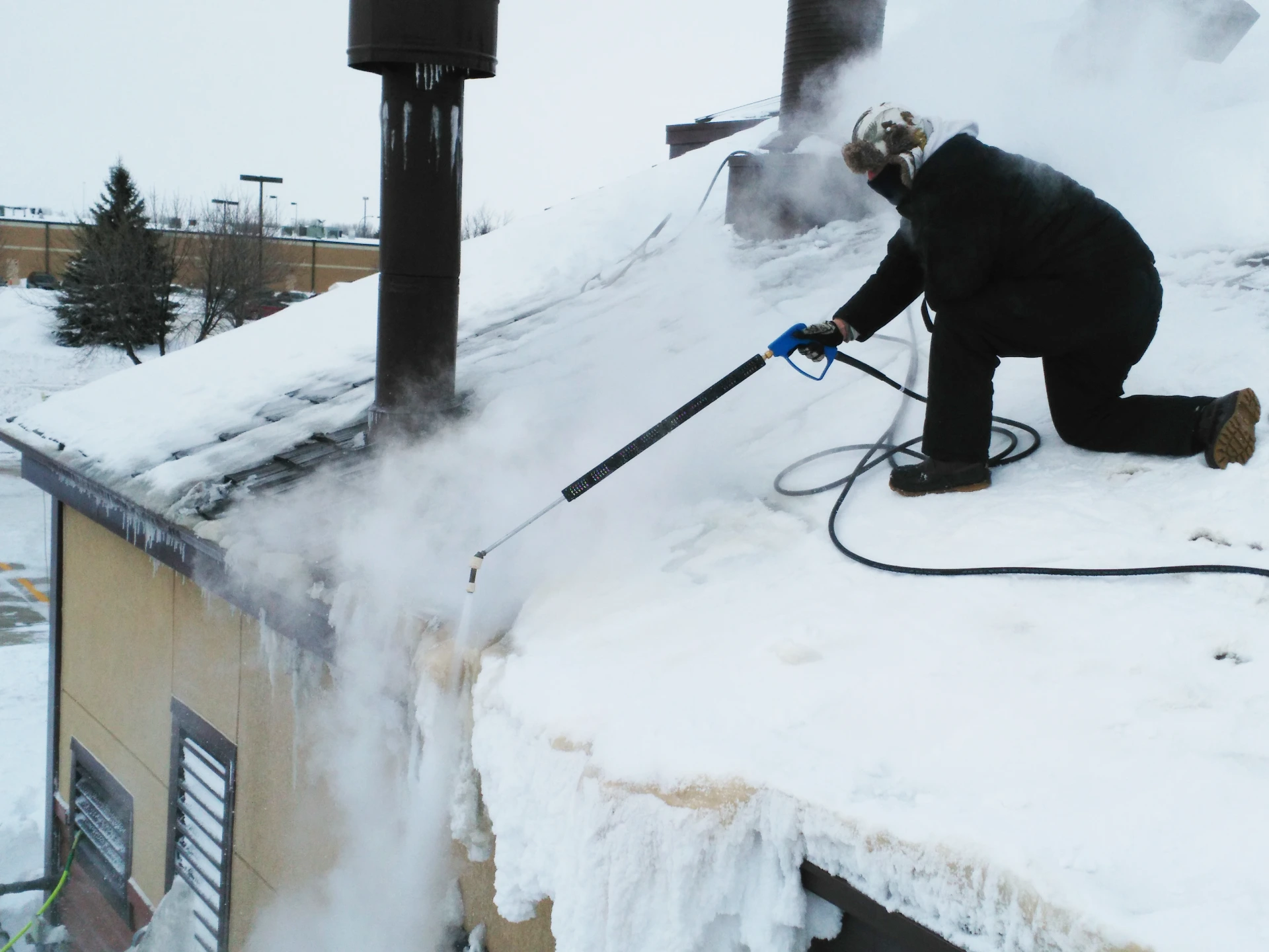 IL ice dam removal service