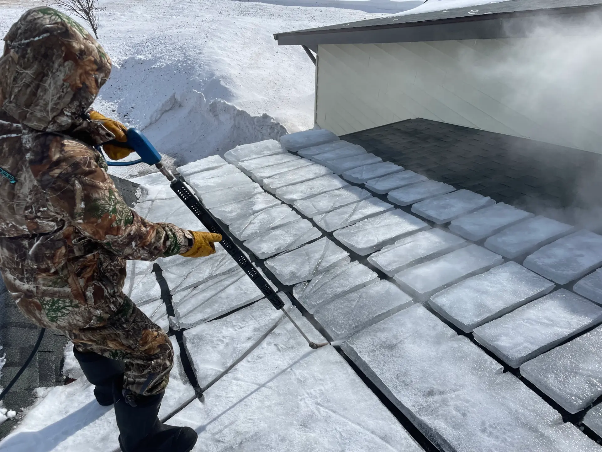 Kansas ice dam removal