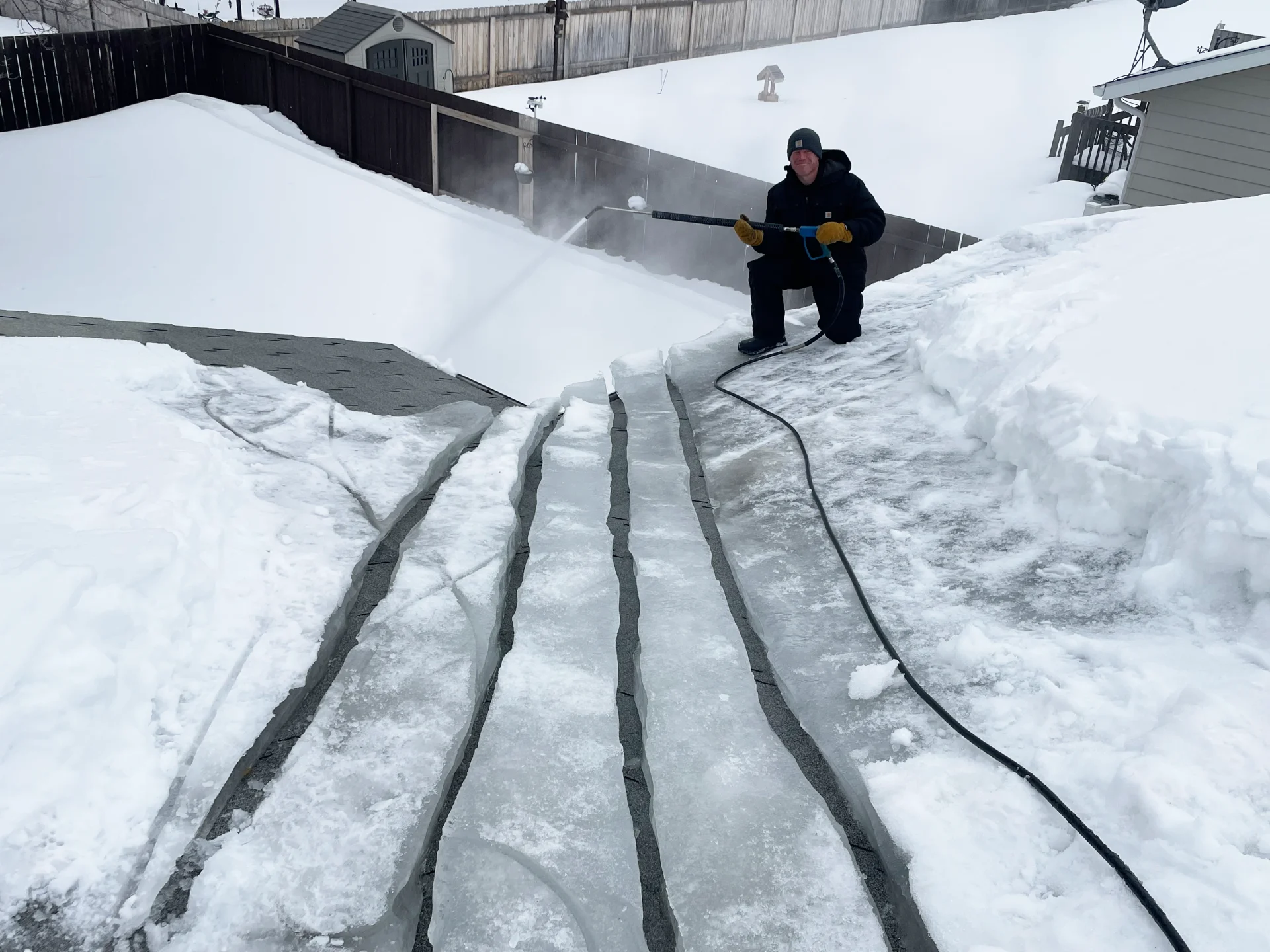 ND ice dam removal service