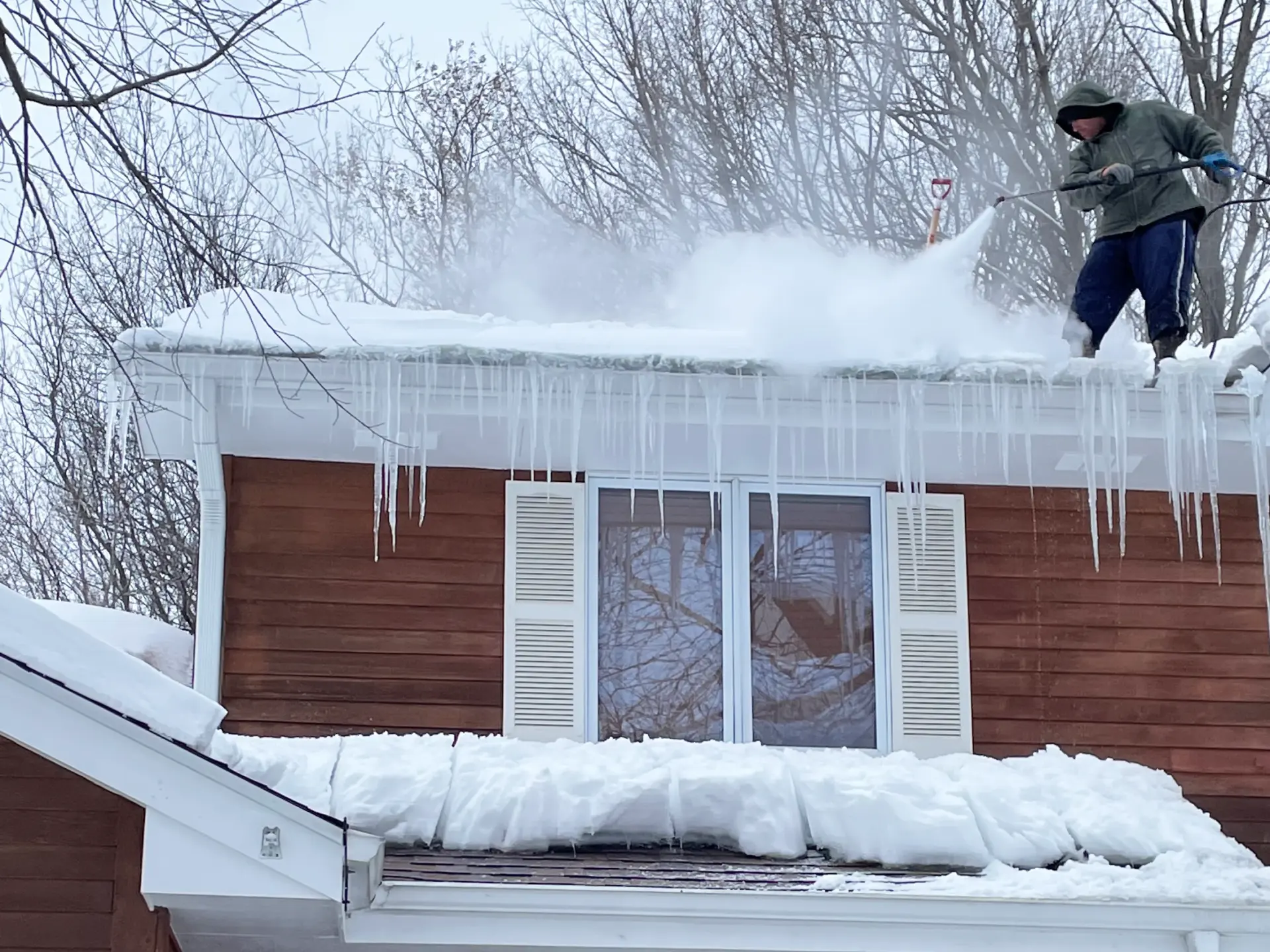 South Dakota ice dam removal