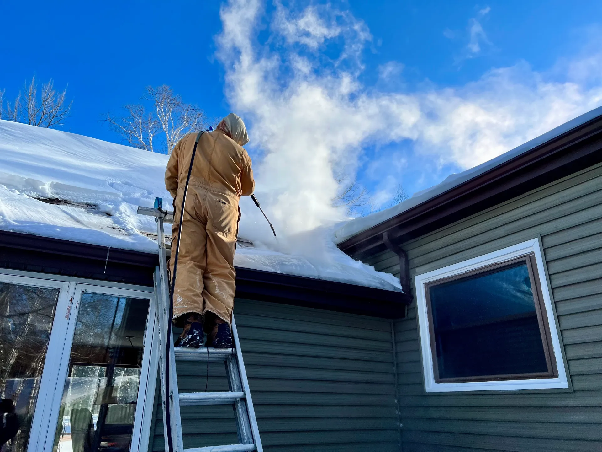VA ice dam removal service