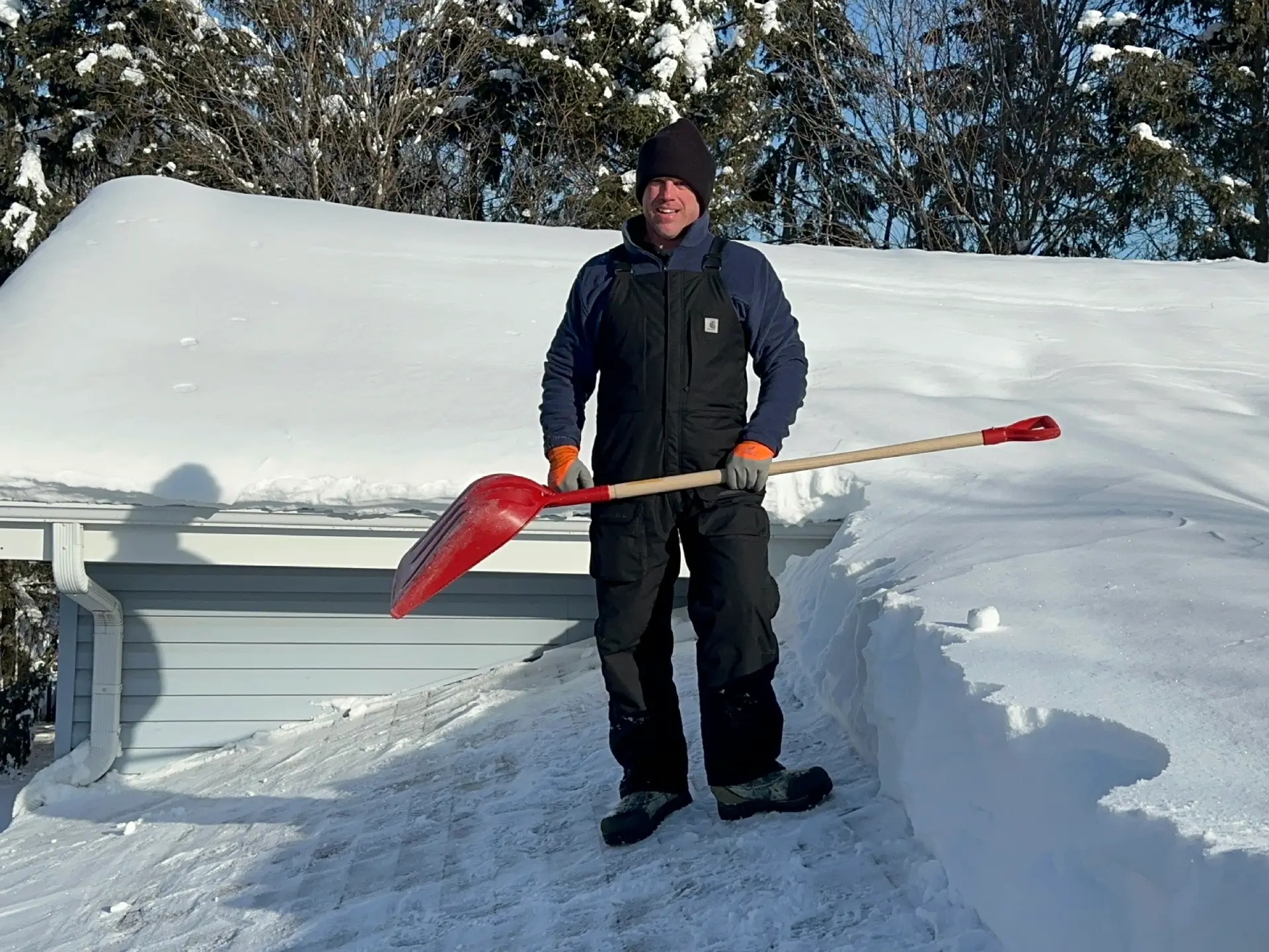 DC roof snow removal service