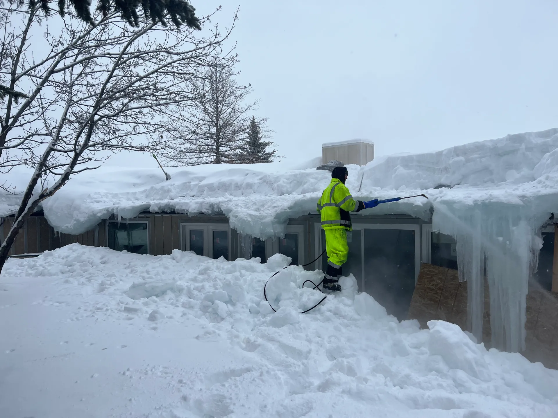 Ice Dam Steaming about us 11