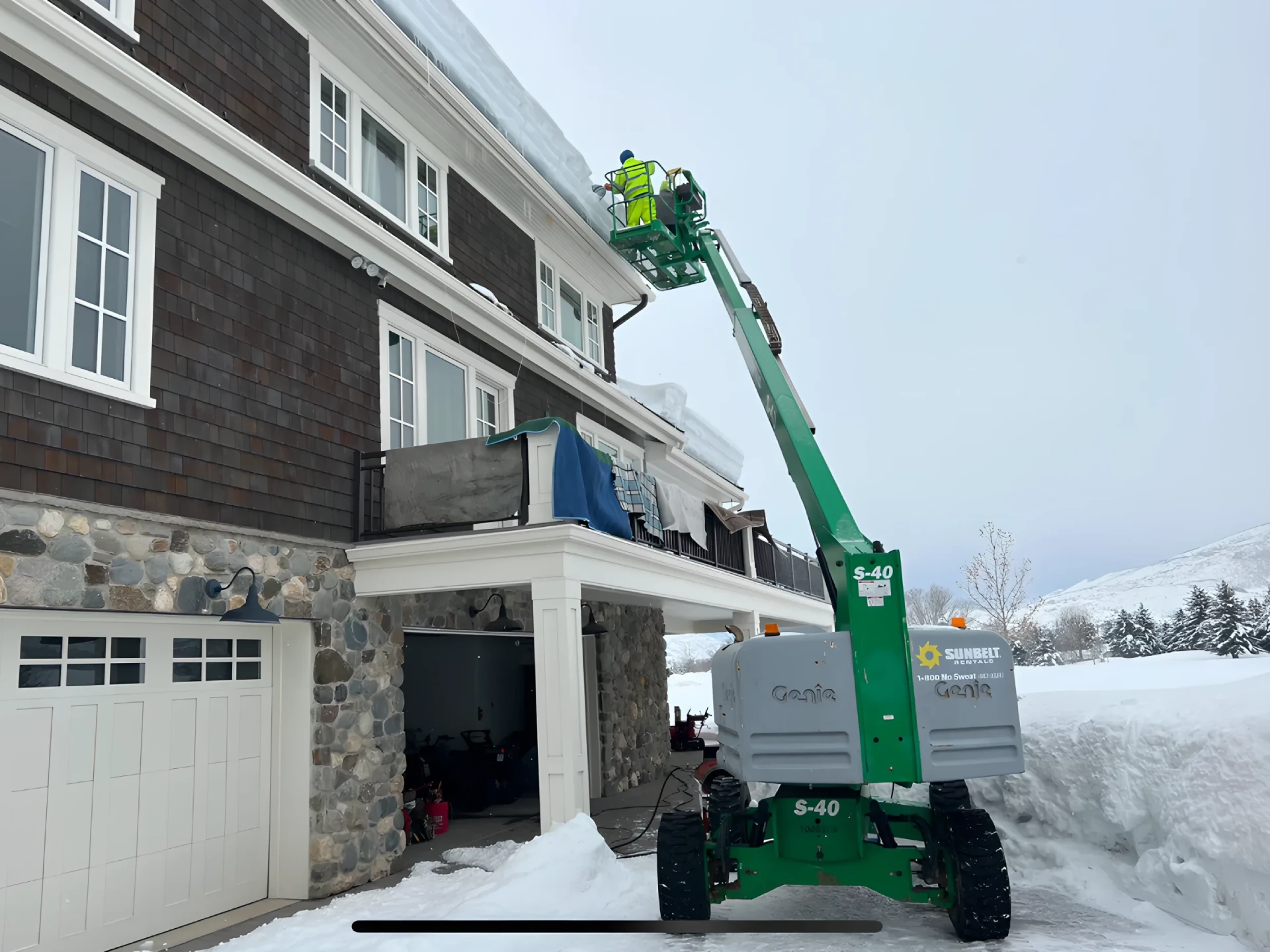 Ice Dam Steaming about us 12