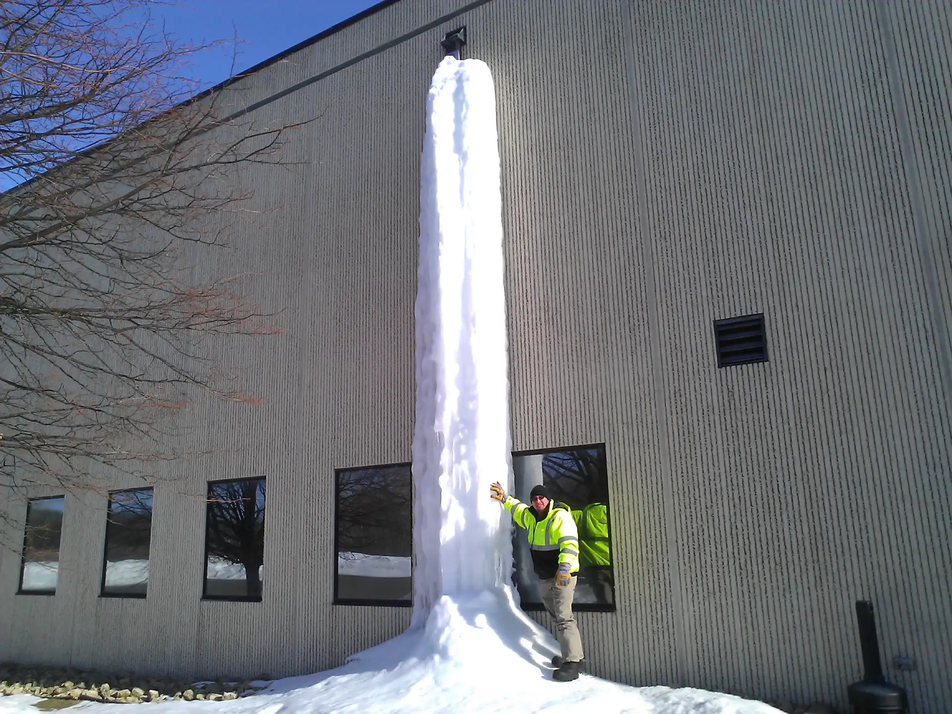 Ice Dam Steaming about us 13