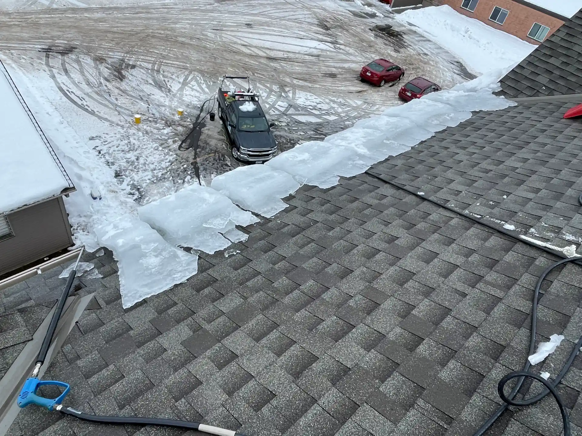 Ice Dam Steaming about us 22