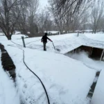 Ice Dam Steaming about us 25