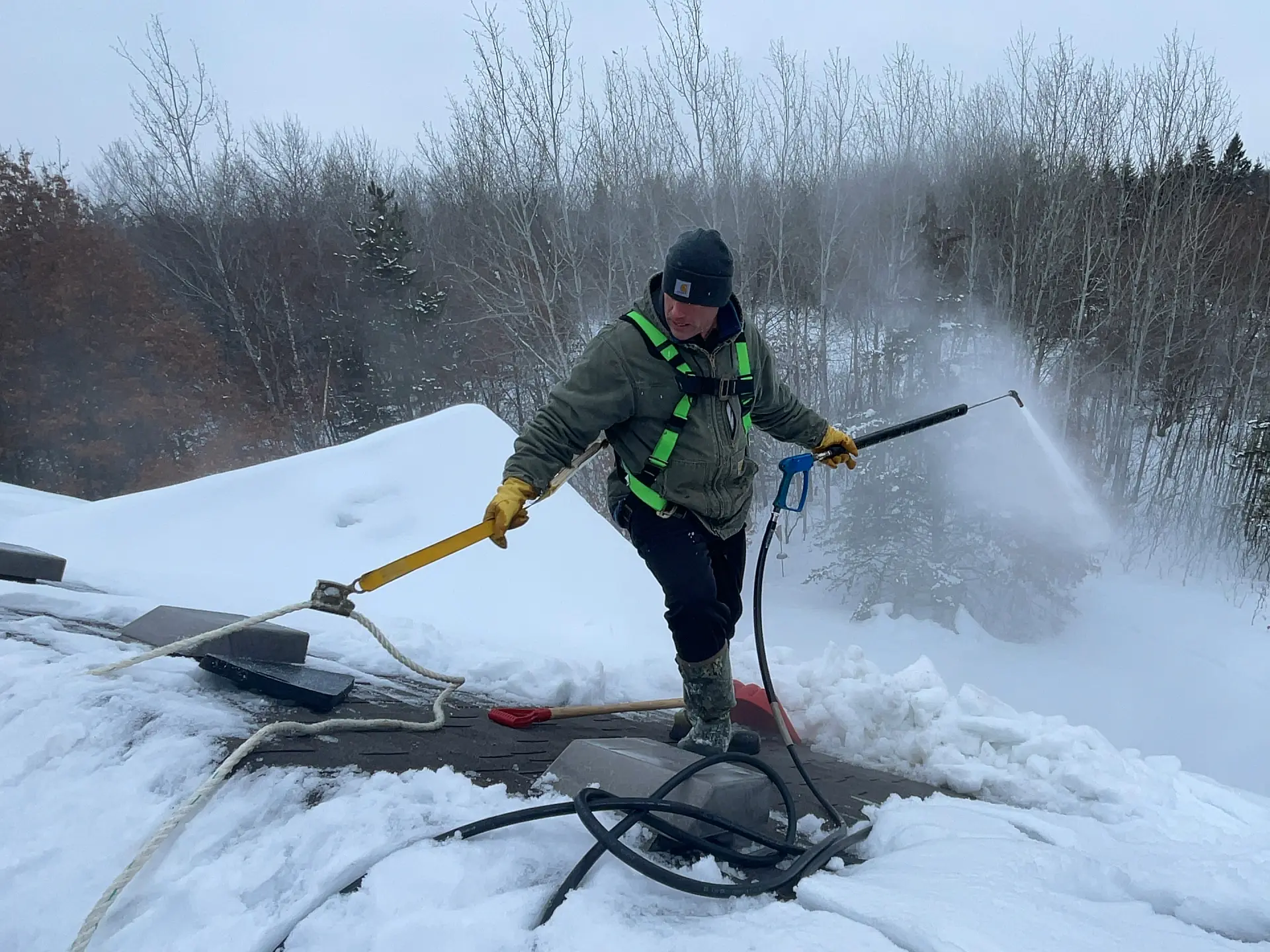 Ice Dam Steaming about us 4