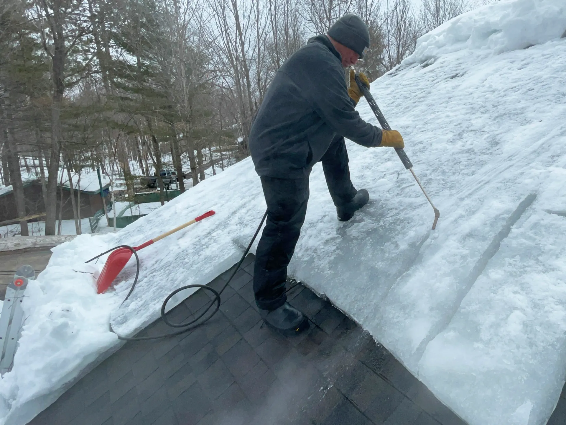 Ice Dam Steaming about us 8