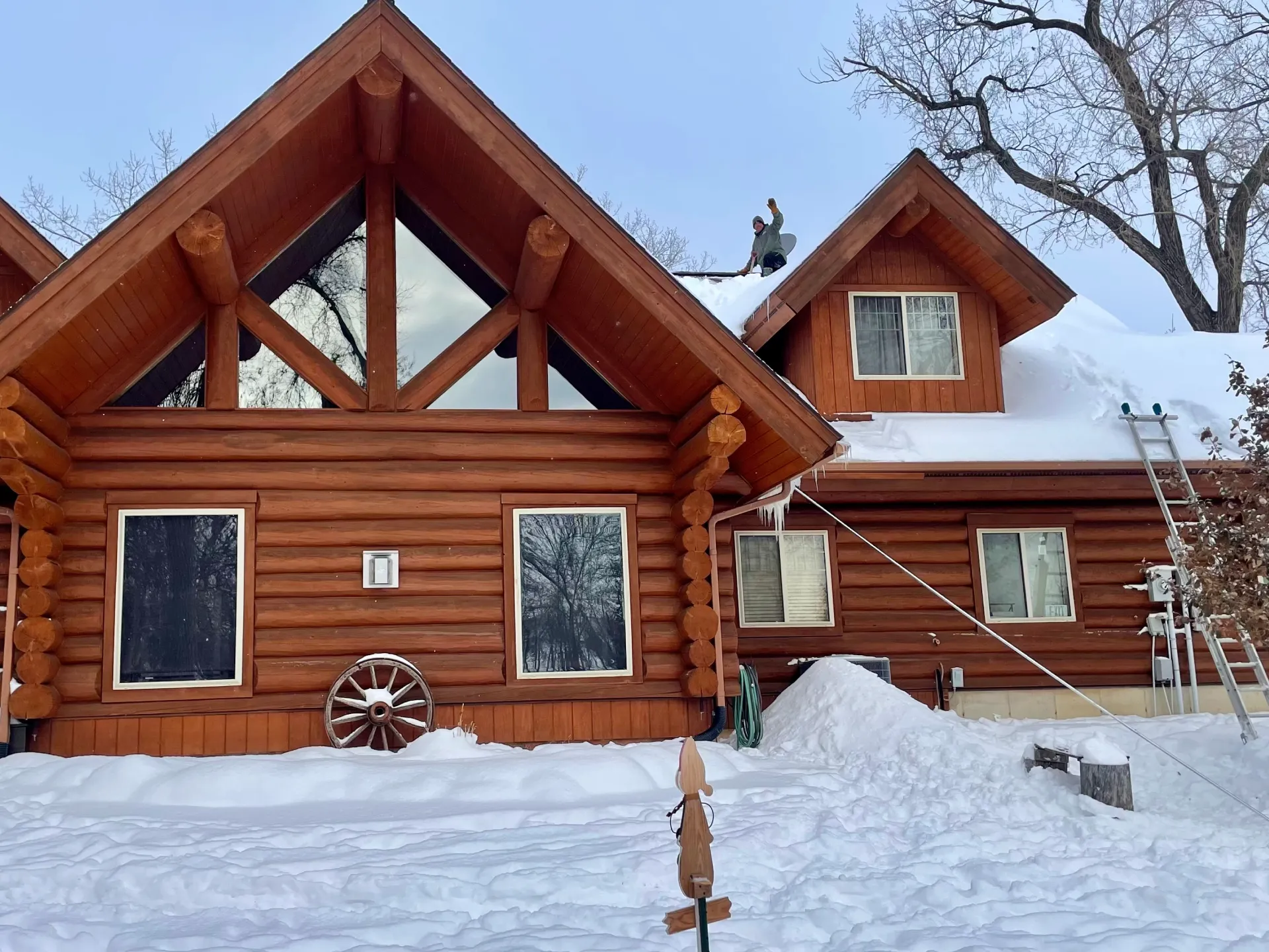 OR roof snow removal service