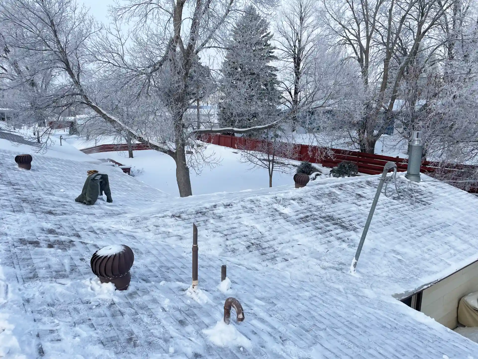 VT roof snow removal service